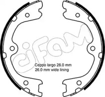 Комлект тормозных накладок CIFAM 153-298