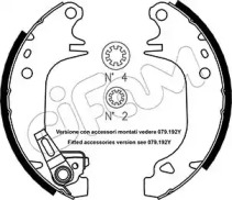 Комлект тормозных накладок CIFAM 153-320Y