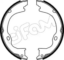 Комлект тормозных накладок CIFAM 153-363