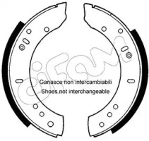 Комлект тормозных накладок CIFAM 153-366