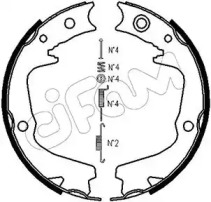 Комплект тормозных колодок, стояночная тормозная система CIFAM 153-387K