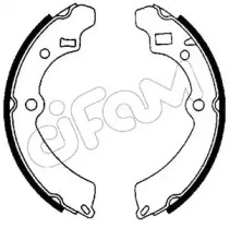 Комлект тормозных накладок CIFAM 153-393