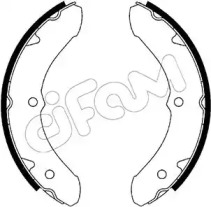 Комлект тормозных накладок CIFAM 153-411