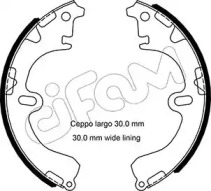 Комлект тормозных накладок CIFAM 153-423