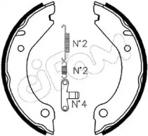 Комплект тормозных колодок, стояночная тормозная система CIFAM 153-473K