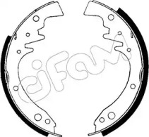 Комлект тормозных накладок CIFAM 153-474