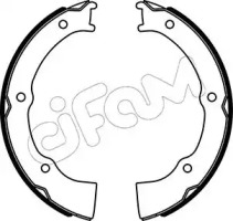 Комлект тормозных накладок CIFAM 153-500