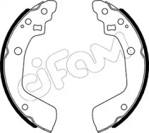 Комлект тормозных накладок CIFAM 153-520