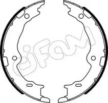 Комлект тормозных накладок CIFAM 153-522