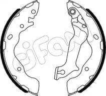Комлект тормозных накладок CIFAM 153-533