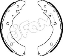 Комплект тормозных колодок CIFAM 153-572