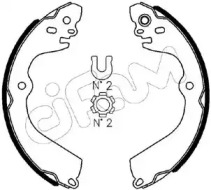 Комлект тормозных накладок CIFAM 153-610