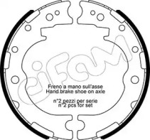 Комплект тормозных колодок, стояночная тормозная система CIFAM 153-637