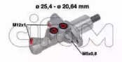 Главный тормозной цилиндр CIFAM 202-748