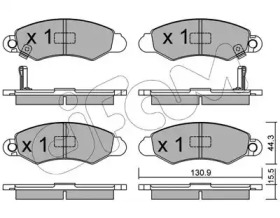 Комплект тормозных колодок CIFAM 822-418-0