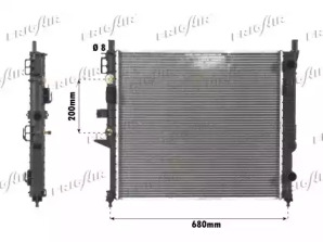 Теплообменник FRIGAIR 0106.3083