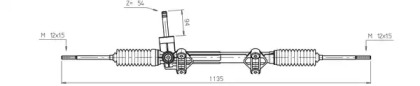 Рулевой механизм GENERAL RICAMBI FI4095