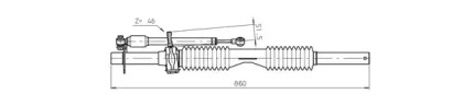 Рулевой механизм GENERAL RICAMBI WW4034