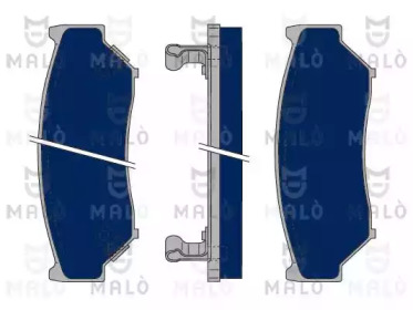 Комплект тормозных колодок MALÒ 1050060