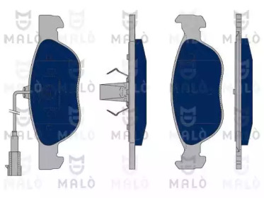 Комплект тормозных колодок MALÒ 1050075