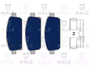 Комплект тормозных колодок MALÒ 1050145