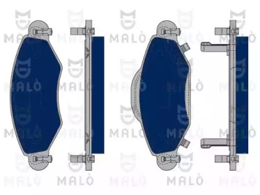 Комплект тормозных колодок MALÒ 1050169