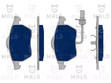 Комплект тормозных колодок MALÒ 1050192