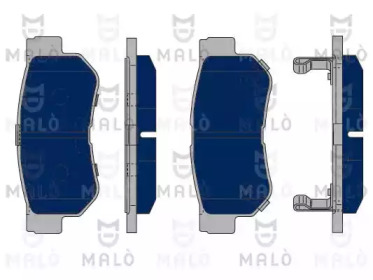 Комплект тормозных колодок MALÒ 1050331