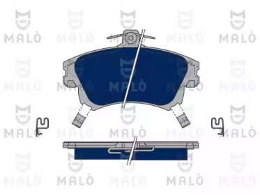 Комплект тормозных колодок MALÒ 1050333