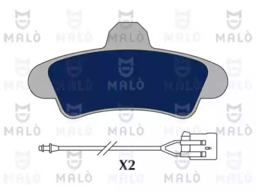 Комплект тормозных колодок MALÒ 1050524