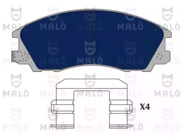 Комплект тормозных колодок MALÒ 1050623