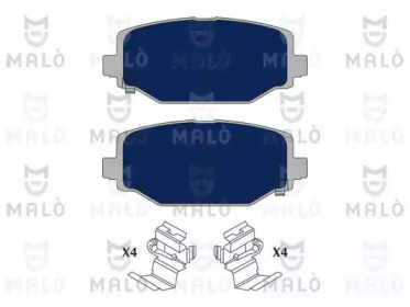 Комплект тормозных колодок MALÒ 1051076