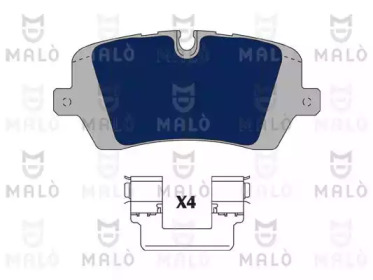 Комплект тормозных колодок MALÒ 1051166