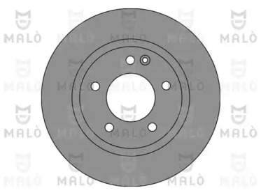 Тормозной диск MALÒ 1110288