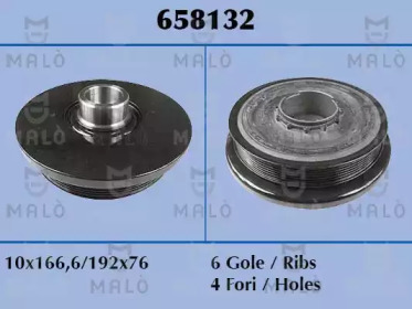 Ременный шкив MALÒ 658132