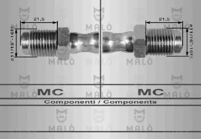 Шлангопровод MALÒ 8001