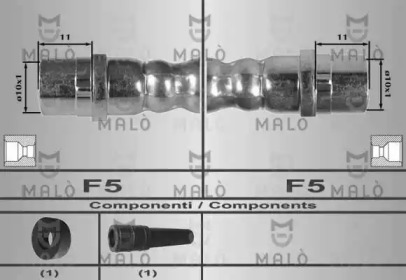 Шлангопровод MALÒ 80171