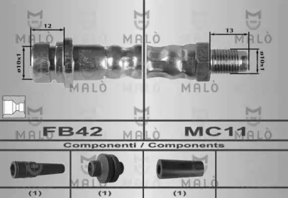 Шлангопровод MALÒ 80216