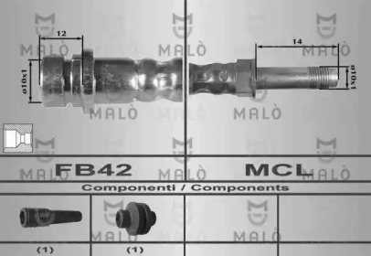 Шлангопровод MALÒ 80246