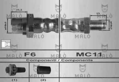 Шлангопровод MALÒ 80264