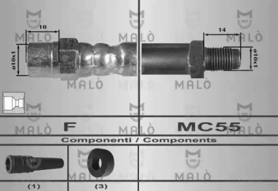 Шлангопровод MALÒ 80289