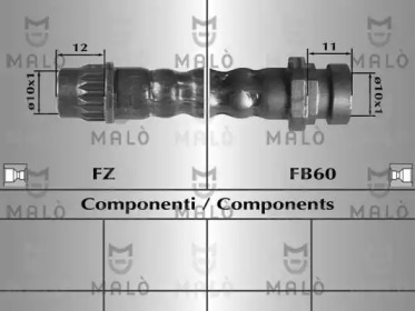 Шлангопровод MALÒ 80309