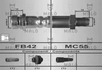 Шлангопровод MALÒ 80321