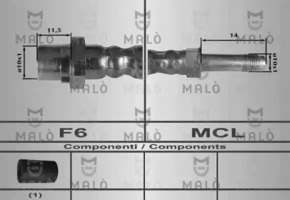 Шлангопровод MALÒ 80330