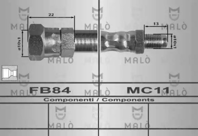 Шлангопровод MALÒ 80338