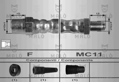 Шлангопровод MALÒ 8043