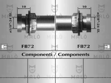 Шлангопровод MALÒ 80432