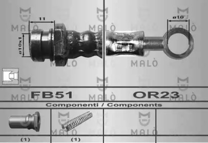 Шлангопровод MALÒ 80606