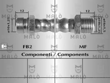 Шлангопровод MALÒ 8046