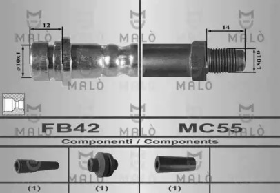 Шлангопровод MALÒ 80539